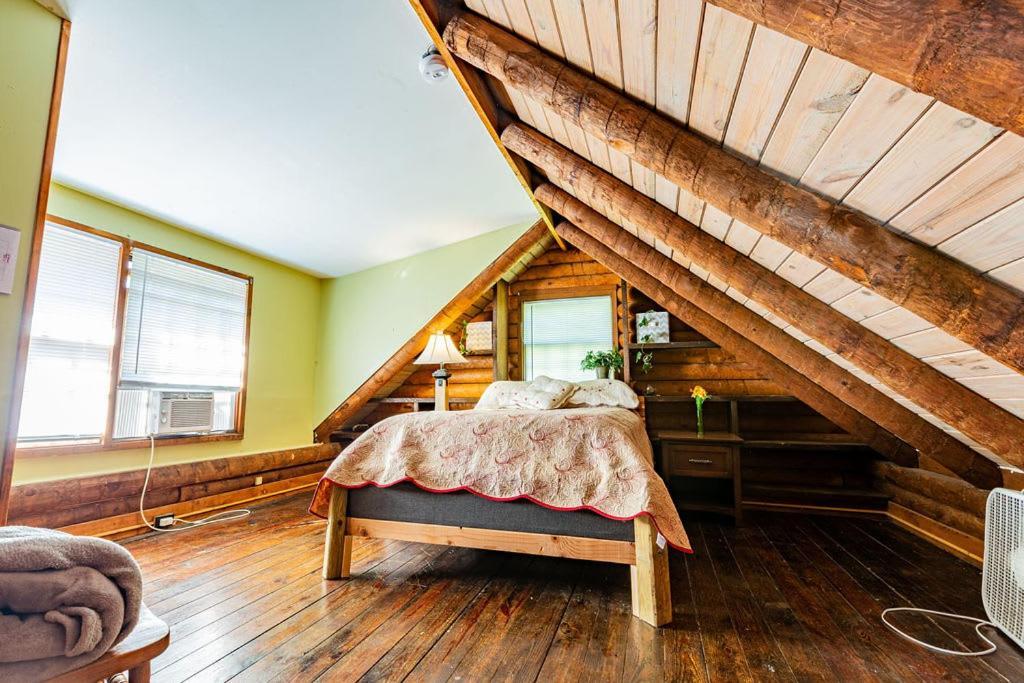 채터누가 Authentic Log Cabin Mins From Chatts Best Sites 빌라 외부 사진